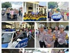 Polisi Sahabat Anak , Wajah Gembira Dari 100 KB Superkids Bilingual Saat Kapolresta Jambi Sambut Hangat Dengan Penuh Cinta Kasih Saat Di Polresta Jambi