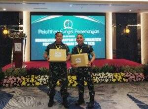 Personel Penrem 063/SGJ Raih Prestasi dalam Pelatihan Fungsi Penerangan TNI A
