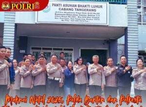 Selain Penegak Hukum, Polri Juga Sahabat! Polda Banten Dan Polresta Tangerang Kunjungi Panti Anak Berkebutuhan Khusus Jelang Natal 2025