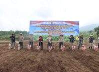 Polres Garut Tanam Jagung Serentak Kuartal I, Dukung Program Swasembada Pangan