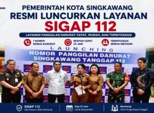 Pemerintah Kota Singkawang Resmi Luncurkan Layanan Sigap 112