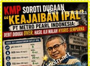 KMP Soroti Dugaan “Keajaiban IPAL” PT Metro Pearl Indonesia: Debit Diduga Over, Hasil Uji Malah Nyaris Sempurna
