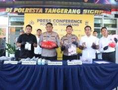 Polresta Tangerang Bongkar Jaringan Narkotika Sintetis Lintas Wilayah, 4 Orang Diamankan