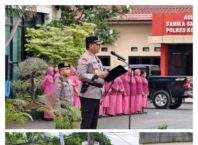Kapolres Kotabaru Pimpin Sertijab Pejabat Utama dan Kapolsek Jajaran