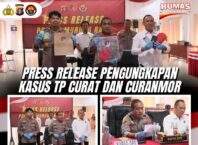 Polres Murung Raya Berhasil Ungkap Kasus Curat dan Curanmor, Lima Tersangka Diamankan