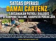 Satgas Damai Cartenz Perkuat Kedekatan dengan Warga melalui Patroli Dialogis di Talilime