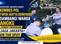 Jaga Jakarta+ On The Spot, Kapolres Metro Jakarta Barat Duduk Bareng Warga Angke Serap Aspirasi