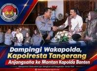 Hormati Jasa Senior, PJU Polda Banten dan Kapolresta Tangerang Silaturahmi ke Brigjen Pol (Purn) Zulkarnain