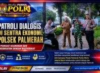 Patroli Dialogis di Sentra Ekonomi, Polsek Palmerah Perkuat Keamanan dan Kedekatan dengan Masyarakat