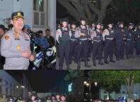 Kapolrestabes Bandung Beserta Wali Kota Bandung Pimpin Pelaksanaan Patroli Gabungan Dalam Rangka Antisipasi Kejahatan Jalanan bersama Forkopimda Kota Bandung Bandung