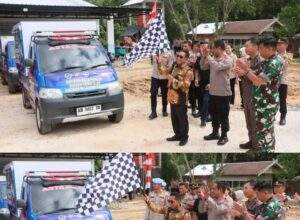 Bupati Murung Raya Hadiri Peluncuran Program Makan Bergizi Gratis Polres Murung Raya