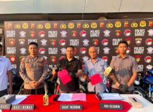 Tim Sancang Polres Garut Kembali Tangkap Pelaku Curanmor, 17 Sepeda Motor Berhasil Diamankan