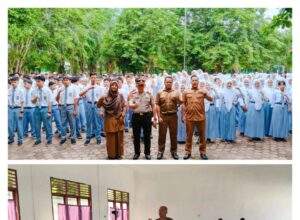Polres Rohil dan Polsek Jajaran Gencarkan Sosialisasi Bahaya Narkoba di Sekolah-Sekolah