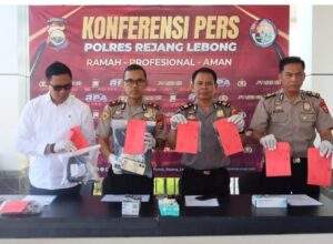 Polres Rejang Lebong Ungkap 7 Kasus Narkoba Dalam Operasi Antik Nala 2026, Sita Sabu, Ganja, dan Kendaraan