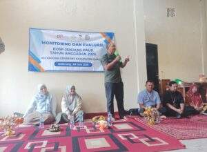 Kabid Disdikpora Kabupaten Cianjur, Cek Pengelolaan Dana BOSP di Korwil Gekbrong
