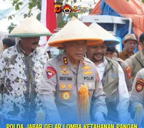 Polda Jabar Gelar Lomba Ketahanan Pangan Meriahkan HUT Bhayangkara ke 80