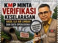 KMP Minta Verifikasi Keselarasan Hasil Uji Air Limbah dan Data Operasional