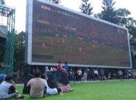Videotron Di Lapangan Serka Dedy Unadi Kodam III/Siliwangi Tambah Antusiasme Masyarakat Berolahraga