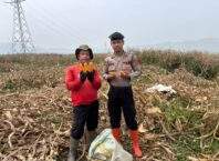 Polrestabes Bandung Dukung Ketahanan Pangan Lewat Pemantauan Pasca Panen Jagung
