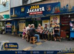 Jaga Jakarta+ Jayakarta On The Spot Hadir di Angke, Polisi dan Warga Perkuat Kebersamaan Jaga Kamtibmas