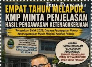 Empat Tahun Melapor, KMP Minta Penjelasan Hasil Pengawasan Ketenagakerjaan