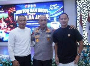 Atep dan Tantan Jadi Magnet di Acara “Nonton dan Ngopi Bareng Kapolda Jabar”, Kehadiran Mereka Bawa Energi Positif