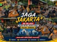 Jaga Jakarta+ Jayakarta On The Spot, Polres Jakbar dan Warga Angke Perkuat Sinergi Jaga Kamtibmas