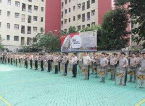 Asah Kesiapsiagaan Personel, Polres Metro Jakarta Barat Gelar Latihan Dalmas