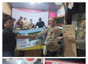 Meriahkan Hari Bhayangkara ke-80, Polsek Pulau Sembilan Gelar Lomba Domino