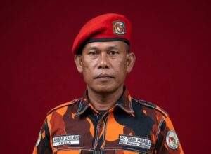 Ketua Ormas Pemuda Pancasila Pagar Merbau Ahmad Jailani Hadiri Temu Pamit Kapolsek Pagar Merbau