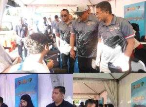Polda Jabar Berikan Pelayanan Kesehatan Gratis kepada Masyarakat pada Kegiatan Car Free Day di Dago Cikapayang