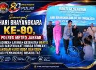 Sambut Hari Bhayangkara ke-80, Polres Metro Jakarta Barat Gelar Bakti Kesehatan untuk Ratusan Masyarakat