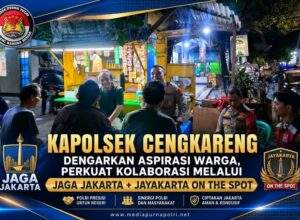 Jaga Jakarta + Jayakarta On The Spot, Kapolsek Cengkareng Ajak Warga Perkuat Siskamling dan Cegah Tawuran