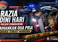 Polsek Cengkareng Gelar Razia Stasioner, Dua Terduga Penyalahguna Narkoba Diamankan