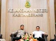 Perkuat Sinergi Penegakan Hukum, Kapolresta Tangerang Sambangi Kajari Kabupaten Tangerang