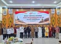 Polres Singkawang Doa Lintas Agama Warnai Hari Bhayangkara ke-80, Polri Perkuat Harmoni dan Kebersamaan