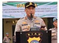 Polres Rohil Pimpin Upacara Kenaikan Pangkat, 65 Personel Didorong Tingkatkan Profesionalisme