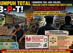 Lumpuh Total B-P-T! Diskresi Tak Jadi Solusi, Ribuan Sopir Angkutan Batu Bara Terbengkalai: Dimana Kasat Lantas dan Kanit Rajawali Polres Batanghari?