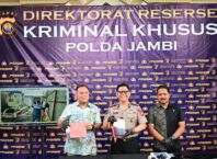 Polda Jambi Ungkap Kasus Peredaran BBM Ilegal, Amankan 6.163 Liter Solar Olahan Ilegal
