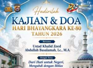 Gelar Kajian dan Doa Hari Bhayangkara ke-80, Kapolresta Ajak Masyarakat Hadir