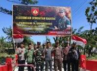 Dandim 0711/Pemalang Hadiri Peresmian Jembatan Perintis Garuda Tahap V Secara Daring, Wujud Nyata TNI Hadir untuk Kesejahteraan Masyarakat