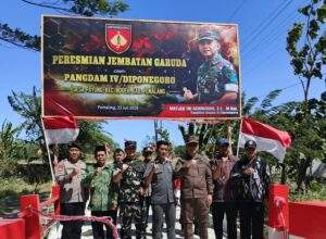 Dandim 0711/Pemalang Hadiri Peresmian Jembatan Perintis Garuda Tahap V Secara Daring, Wujud Nyata TNI Hadir untuk Kesejahteraan Masyarakat