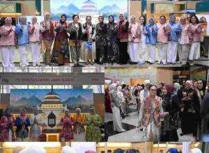 Ketua Umum Bhayangkari Kunjungi Stand Polda Jabar di Bazar Kreasi Bhayangkari Nusantara 2026