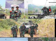Pangdam III/Siliwangi Tinjau Latihan Menembak Ranpur Yonkav 4/KC di Pusdikif Cipatat