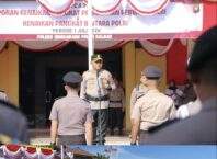 Puluhan Personel Polres Singkawang Terima Kenaikan Pangkat