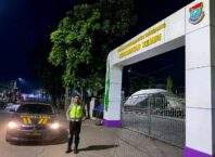 Jaga Kondusifitas Malam Hari, Kapolsek Mauk Pimpin Patroli Antisipasi Guantibmas Di Kecamatan Kemiri