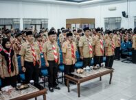 Kontingen Pramuka Ciamis Berangkat ke Jamnas XII, Bupati Herdiat: “Jaga Nama Baik Daerah!