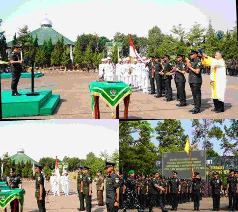 564 Prajurit Siswa Dikmaba TNI AD Resmi Dilantik, PANGDAM III/SILIWANGI Tekankan Profesionalisme Dan Integritas