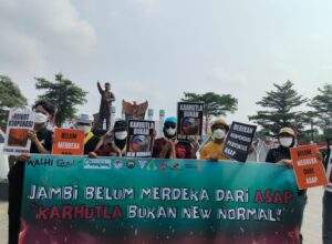 Jambi Belum Merdeka Dari Asap Karhutla, Organisasi Soroti Lemahnya Pencegahan
