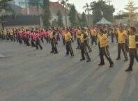 Semarak HUT ke-81 Kemerdekaan RI, Polres Pekalongan Kota Perkuat Soliditas dan Semangat Nasionalisme
